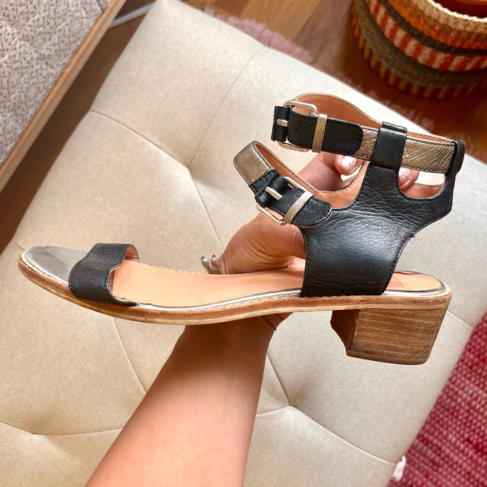 Dolce Vita leather strap sandals